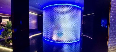 Gạch kính giải pháp lấy ánh sáng cho nhà phố hiện đại