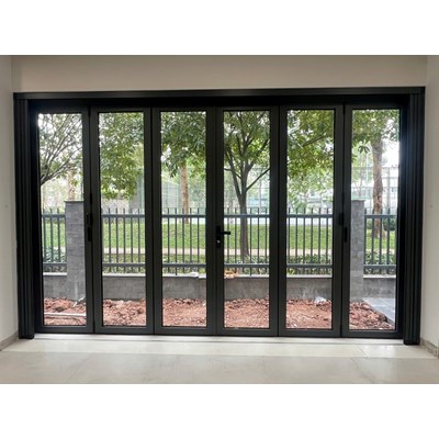 Cửa nhôm Xingfa xếp trượt 6 cánh